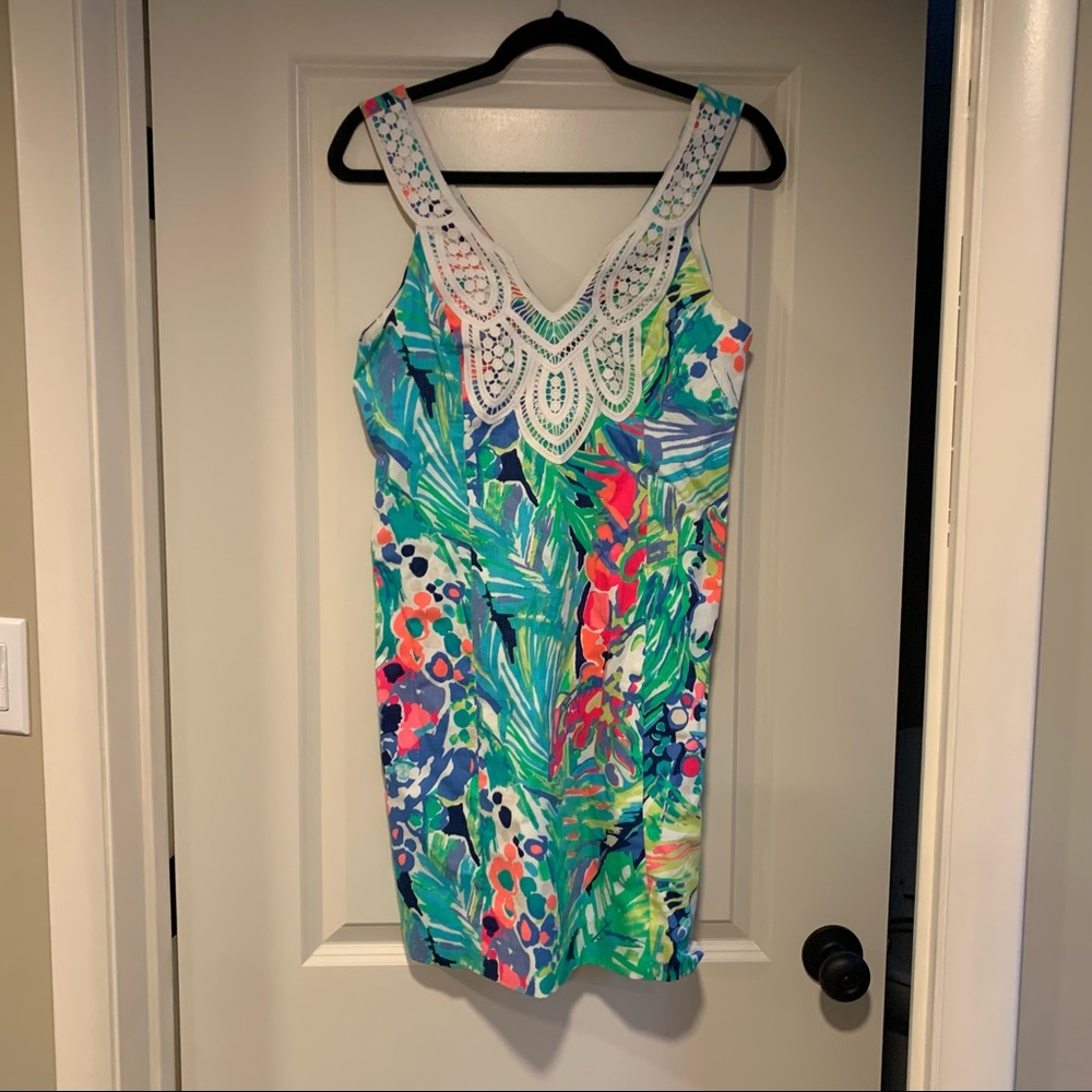 Lilly Pulitzer Largo Shift Dress Purrfect